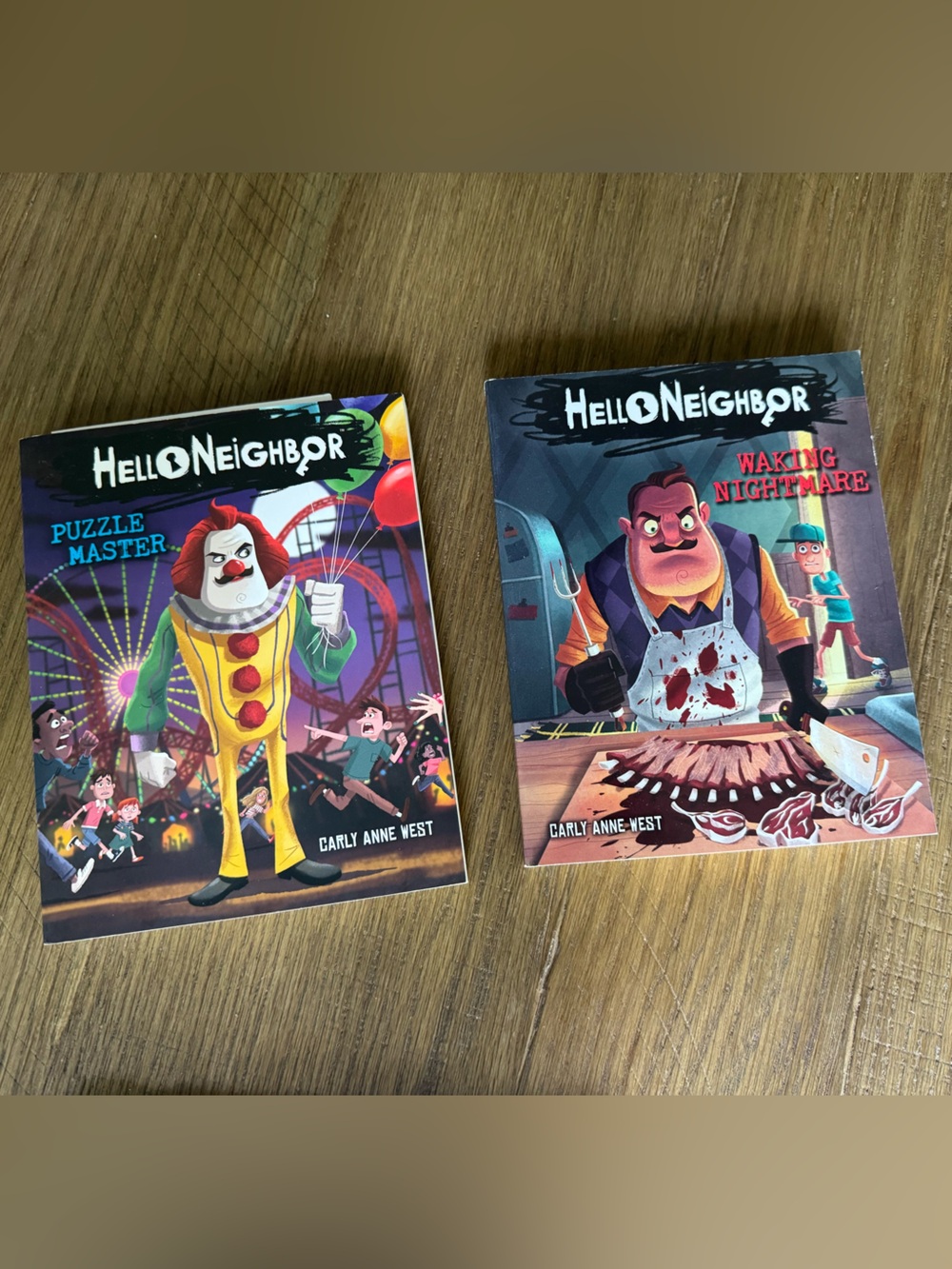 Hello Neighbor 2 Books by Carly Anne West